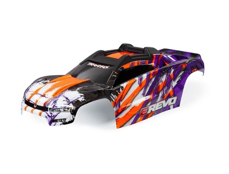 Body, E-Revo VXL Brushless, purple TRAXXAS (8 años)