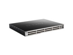 conmutador ethernet de 54 puertos D-LINK 54-PORTFIBER STACKABLE SWITCH 48XSFP 2X10G CU 4XSFP+ LAYER 3