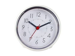 Reloj de baño moderno, cocina con ventosa, resistente a la humedad y la niebla Kofihety