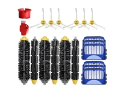 Accesorios para aspiradoras: rodillo principal, cepillo lateral, filtro, series 500, 600, 690, 680, 660, 651, 650.