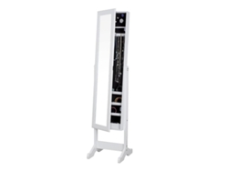 Espejo joyero MDF blanco 145x36.5x 34.5cm MUEMUE