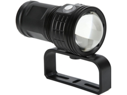 Qx3 400lm Lámpara De Bolsillo Led Étanche Cob Sous-marine 100 M Fotografía Vídeo Prolongado (negro)