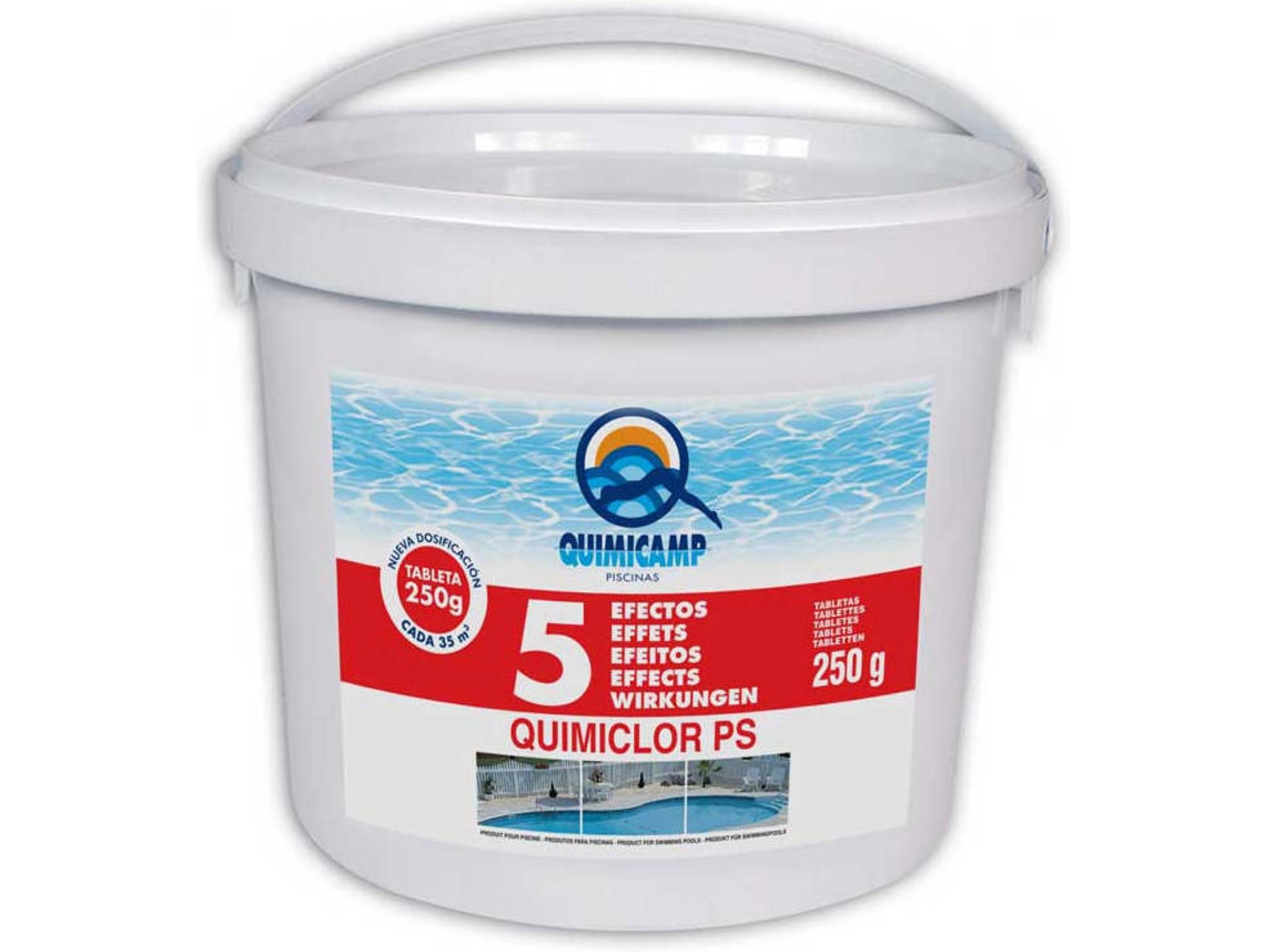 Abono QUIMICAMP Quimiclor PS 5 Efectos 5 kg