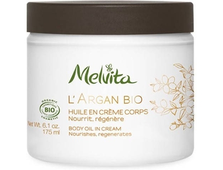 Crema Corporal MELVITA Organic Argan Oil In (175ml)