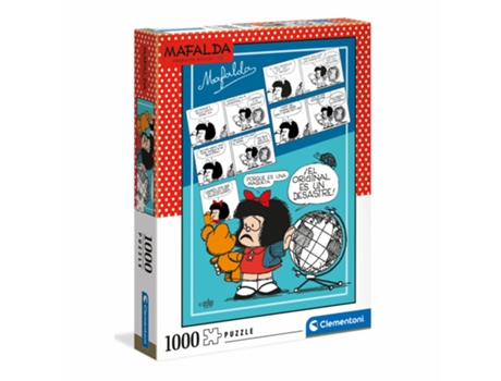 Puzzle CLEMENTONI 1000 Pecas Mafalda 39628