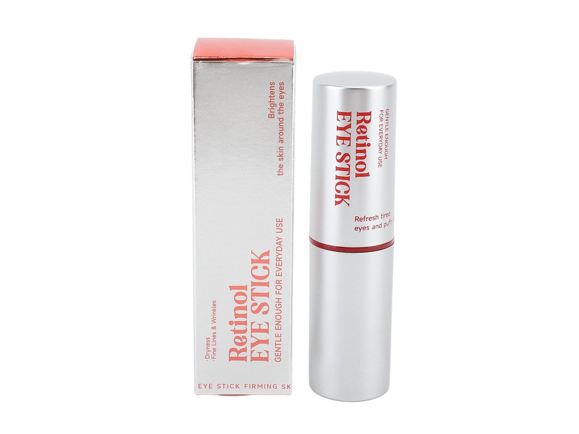 Crema para el contorno de ojos con retinoides en barra. Reduce las líneas de expresión, mejora la elasticidad e hidrata la piel del contorno de ojos. Día y noche. 7 g.