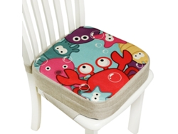 Asiento elevador Eifson para silla de comedor infantil, 10 cm (cangrejo)