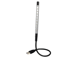 Luz nocturna USB flexible con 10 luces LED para teclado, lectura, notebook, laptop, PC Truyuety