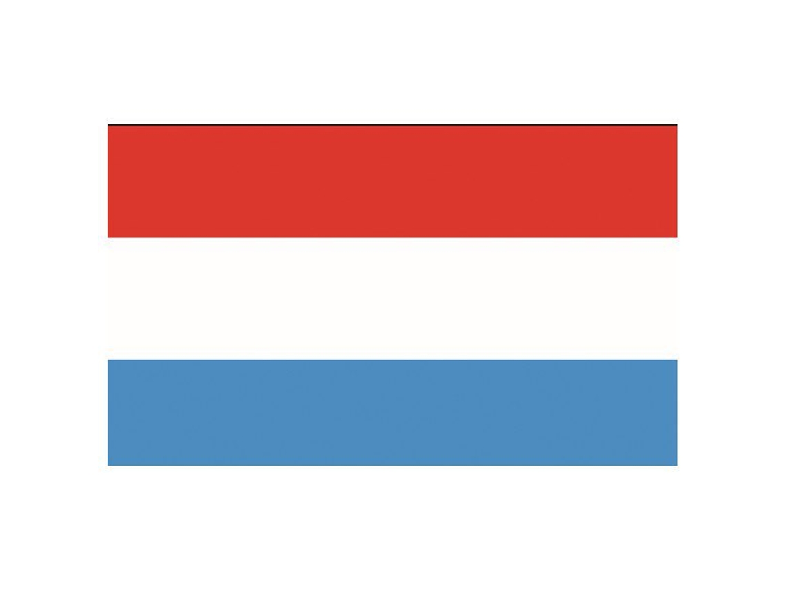 Luxemburgo Vermelho Branco Azul 20 X 30 Cmtalamex
