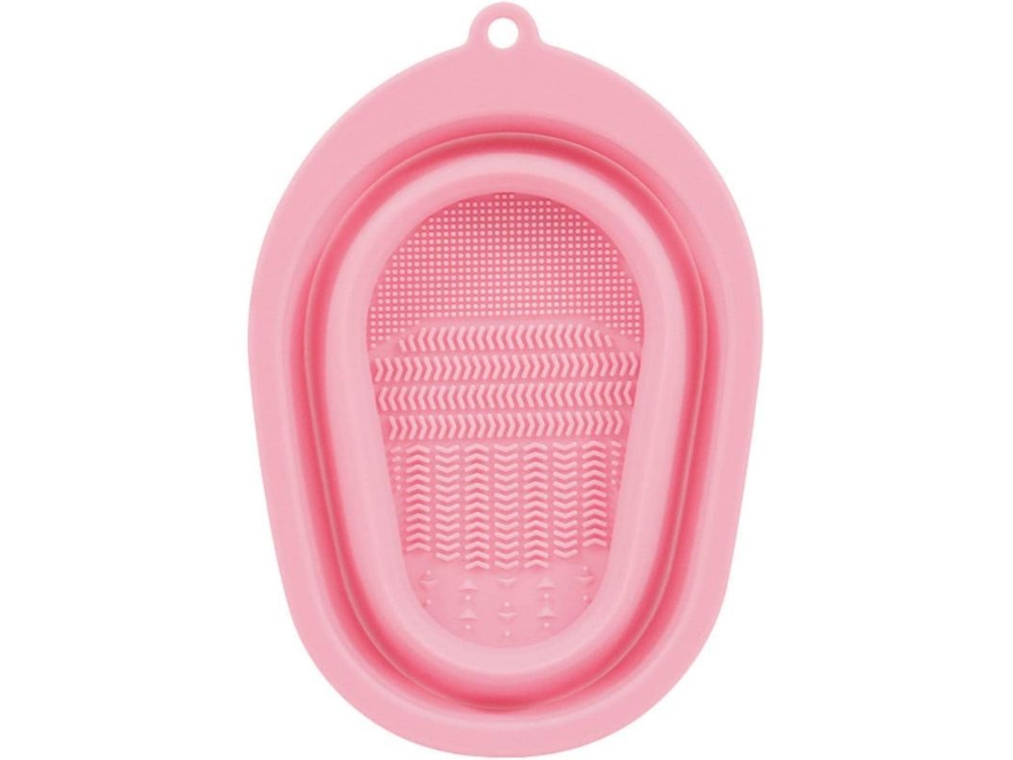 Limpiador De Brochas De Maquillaje Multiusos, De Silicona De Primera Calidad, Portátil Y Plegable.