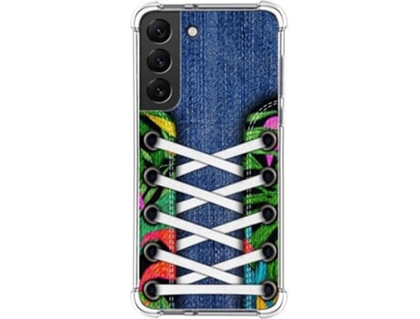 Carcasa Samsung Galaxy S22 5G TUMUNDOSMARTPHONE Dibujos Antigolpes Zapatillas 13 Multicolor