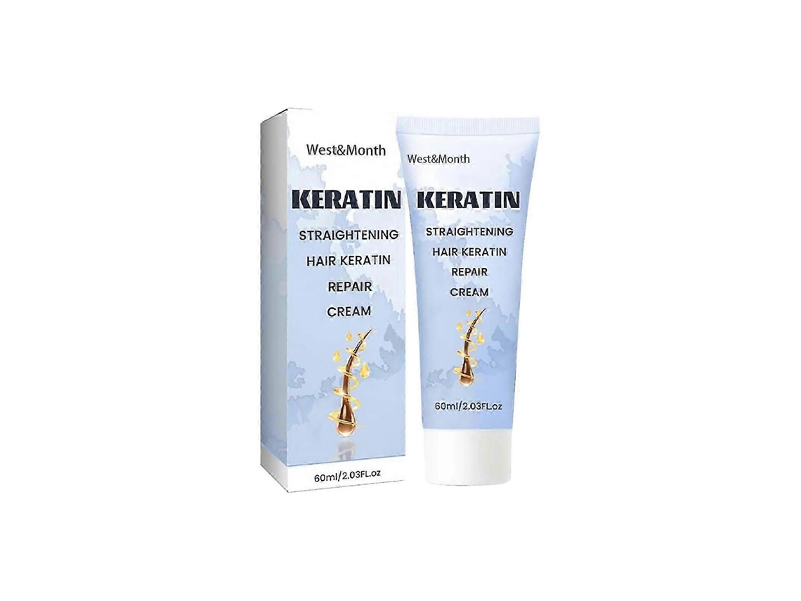 Westmonth Keratin Smoothing Care Cream Repair Silky Perm Dye Hair Care Moisturizing Moisturizing Hair Mask Care Cream