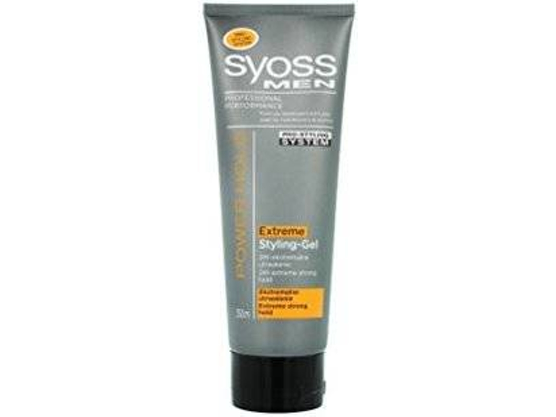 Gel para el Pelo SYOSS Men Power Hold Shaping Gel With Extra Strong (250ml)