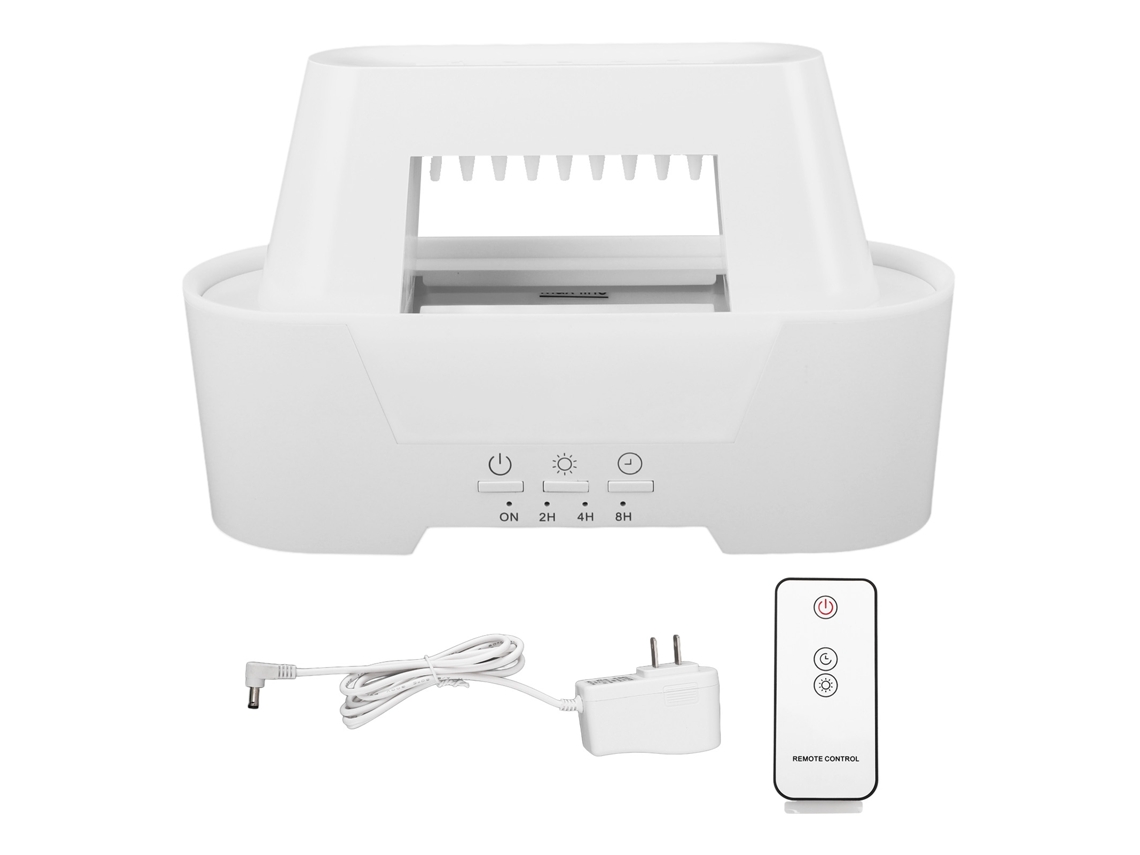 Difusor De Aceites Esenciales Con Humidificador, Luz Nocturna Y Temporizador De 2/4/8 Horas, 300 Ml, Enchufe Estadounidense.