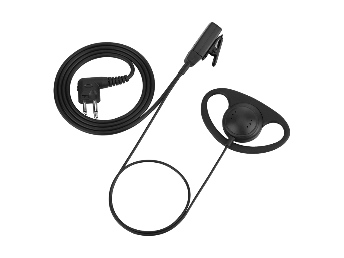 Auriculares para radio walkie-talkie (PTT con micrófono)