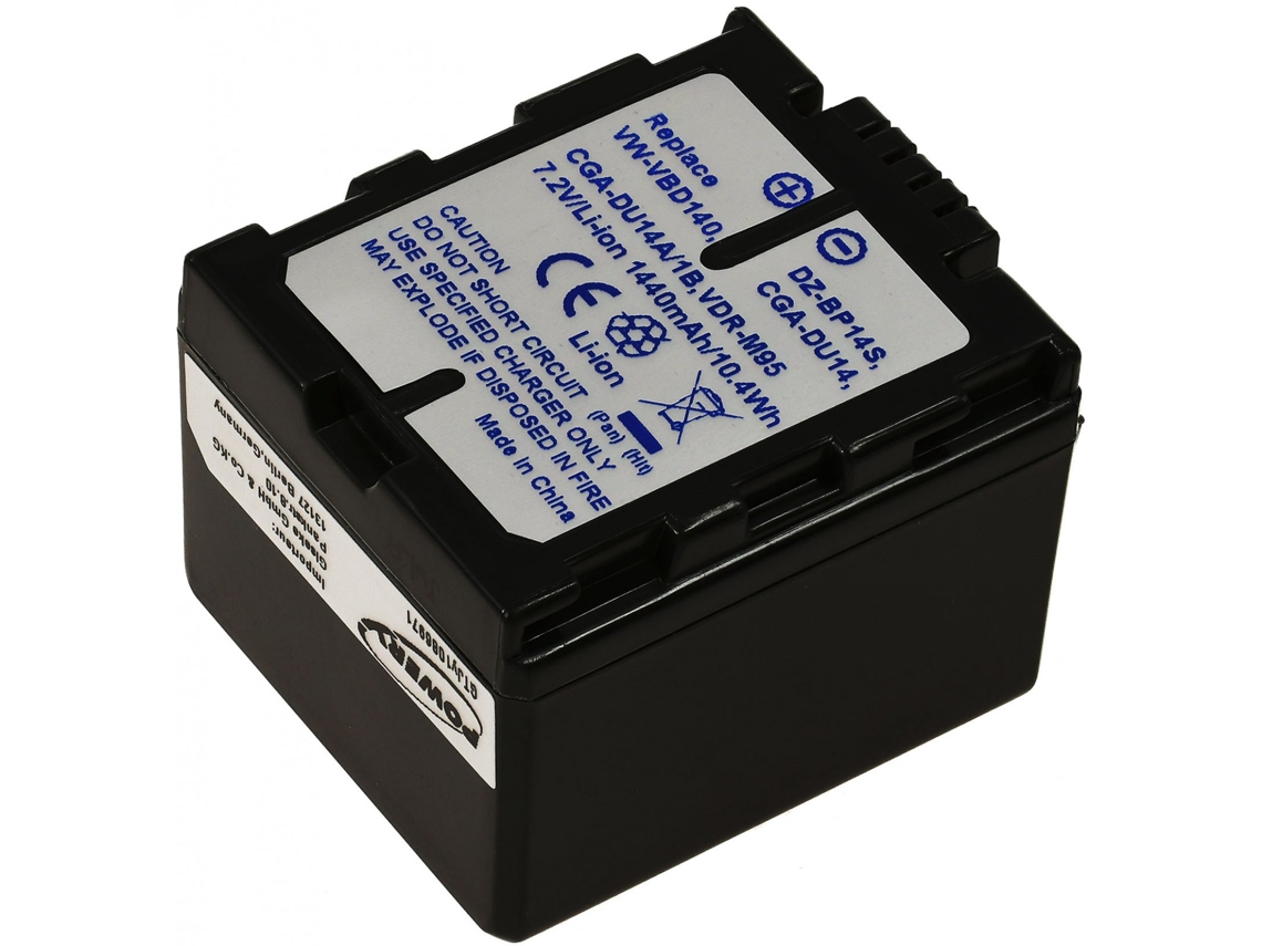 Batería POWERY 1.30.PAN.999.91 para Panasonic CGR-DU14