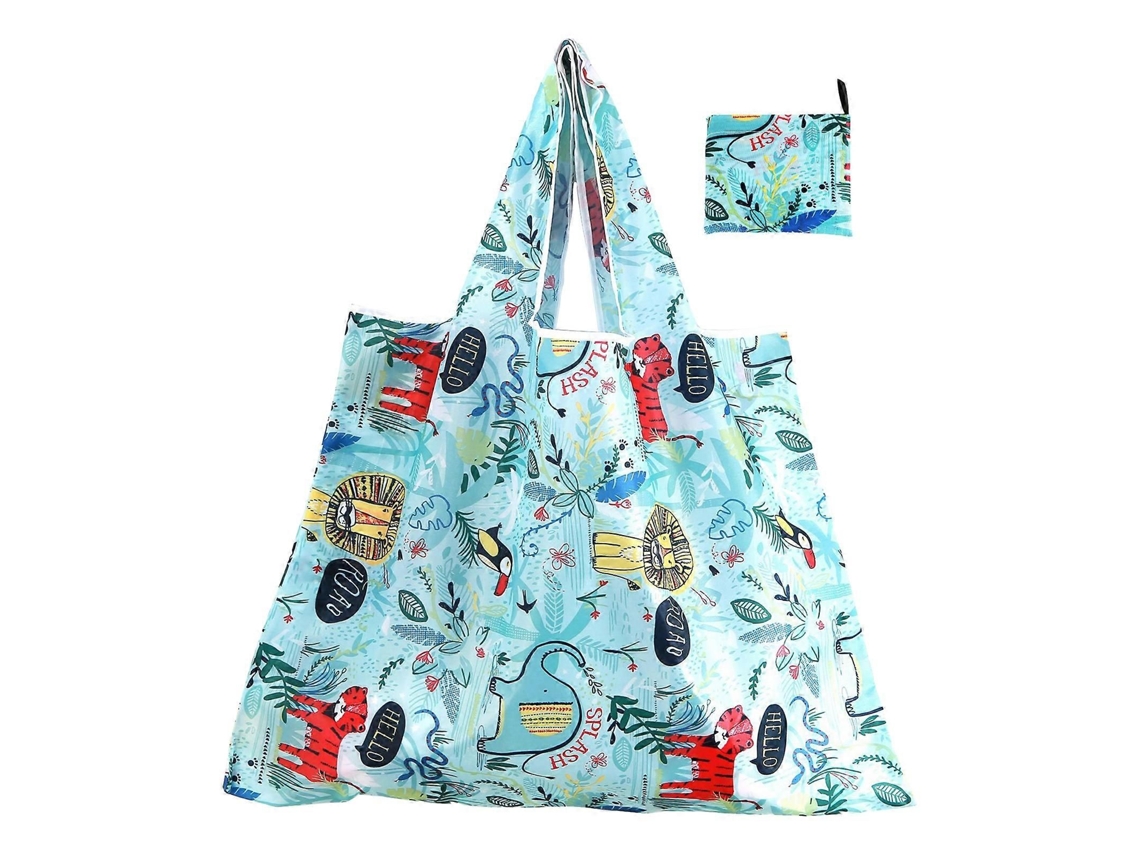 Bolsas de compra grandes, resistentes, reutilizables, lavables y plegables con bolsillos. GOKOCO