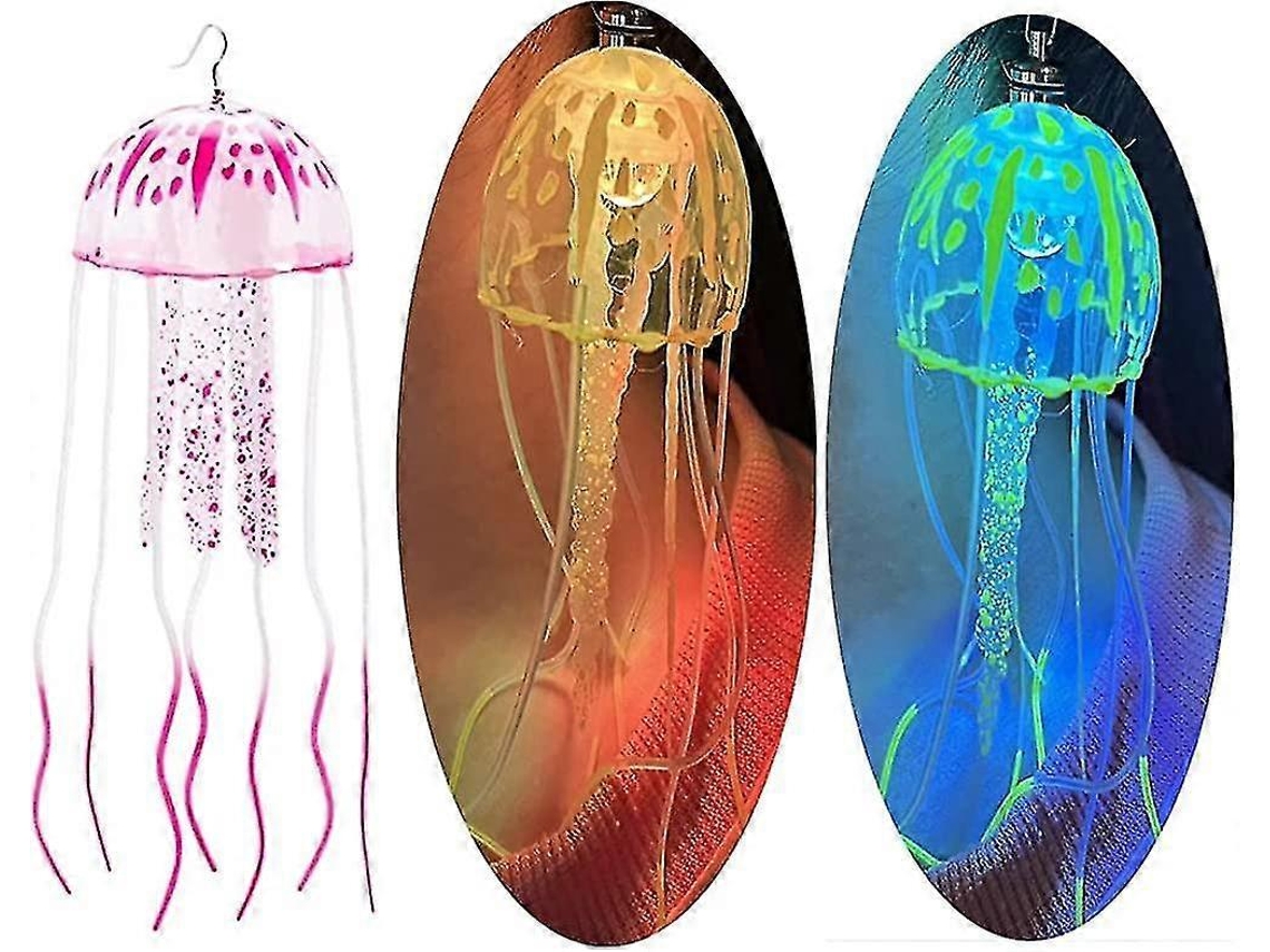 Pendientes de medusa con iluminación LED, joyería para discotecas, pendientes para festivales de música, colgantes Rosewell originales