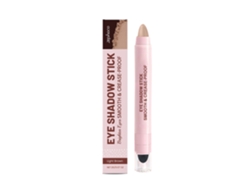 Brocha para sombras de ojos en crema brillante, marrón claro