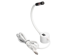Yncm2026-luz Para Máquina De Coser Adsorbible Con Cuello De Cisne Giratorio 360°, Luz Verde Usb Portátil Para Posicionamiento Y Patchwork