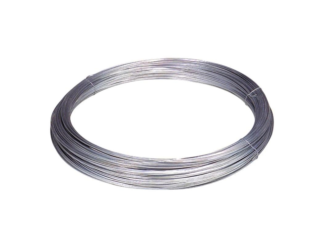 Alambre galvanizado rollo 25 kg. n 20 - 4 mm.