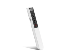 CHRUI Presentador Inalámbrico Ppt Página Girando Pluma Pantalla Digital Multifuncional Blanco