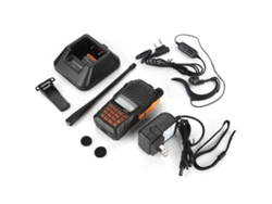 Radio Bidireccional Recargable Uv-6r De 7 W Con Indicaciones De Voz, Pantalla Lcd, 128 Canales, Walkie-talkie.
