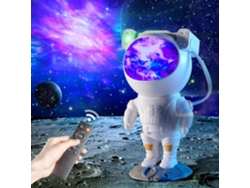 Luminaria Proyecto Astronauta Blanca Con Conexión Eléctrica 