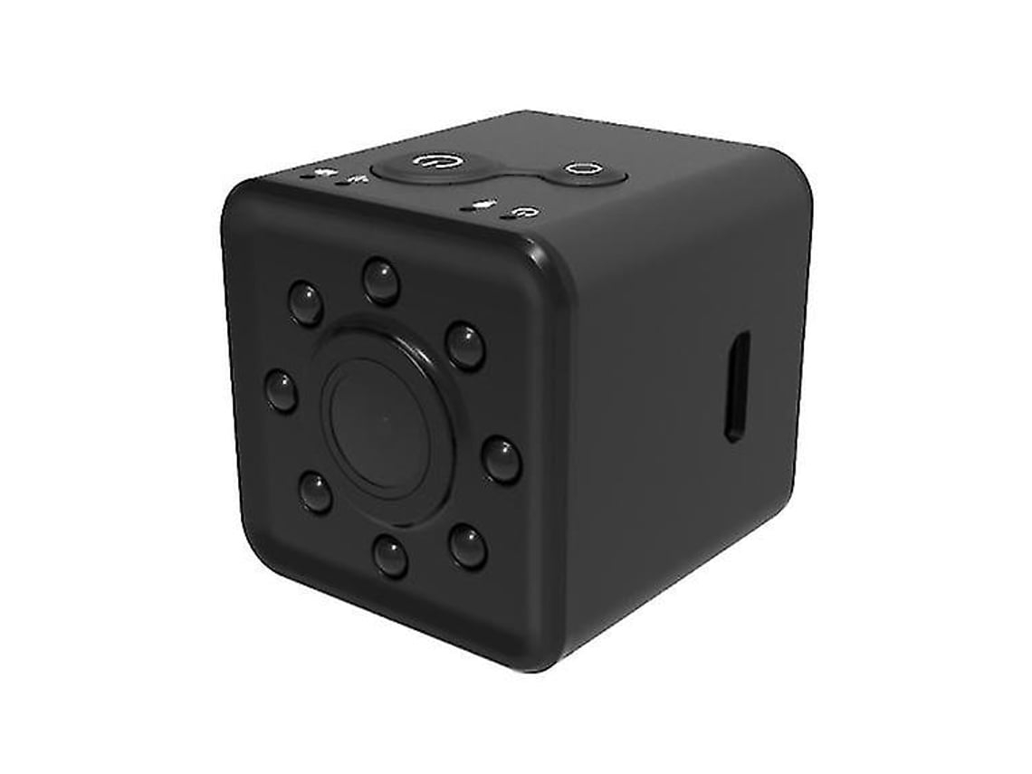 Mini cámara Wifi Full HD 1080p, impermeable, grabadora de video, visión nocturna, gran angular de 155 grados, color negro USHION