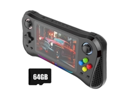 Consola portátil retro X8m con 64 GB de almacenamiento, más de 20.000 juegos, pantalla IPS de 4,5 pulgadas y compatibilidad con el emulador GOKOCO.