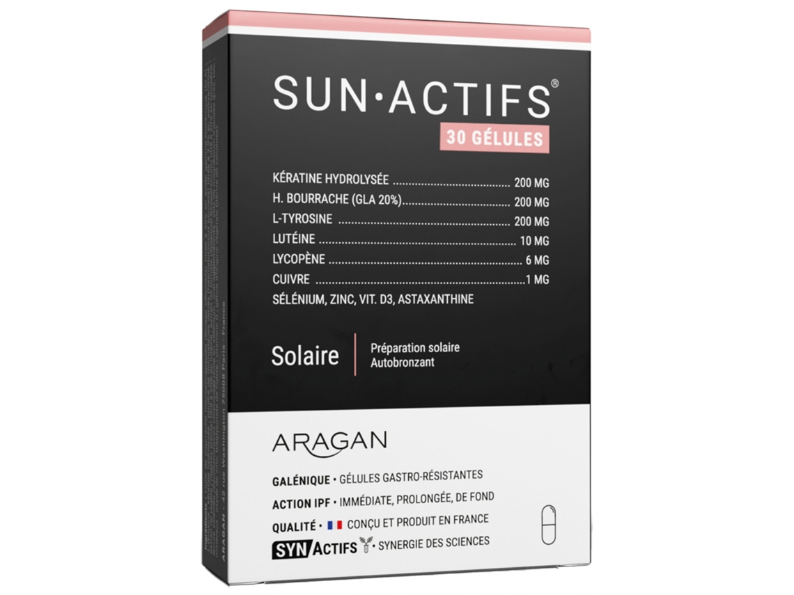 Sunactifs 30 Cápsulas ARAGAN
