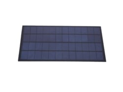 Painel Solar Epoxi 12v 7w De Alta Taxa De Conversão Para Lâmpadas De Jardim, Lanternas E Brinquedos