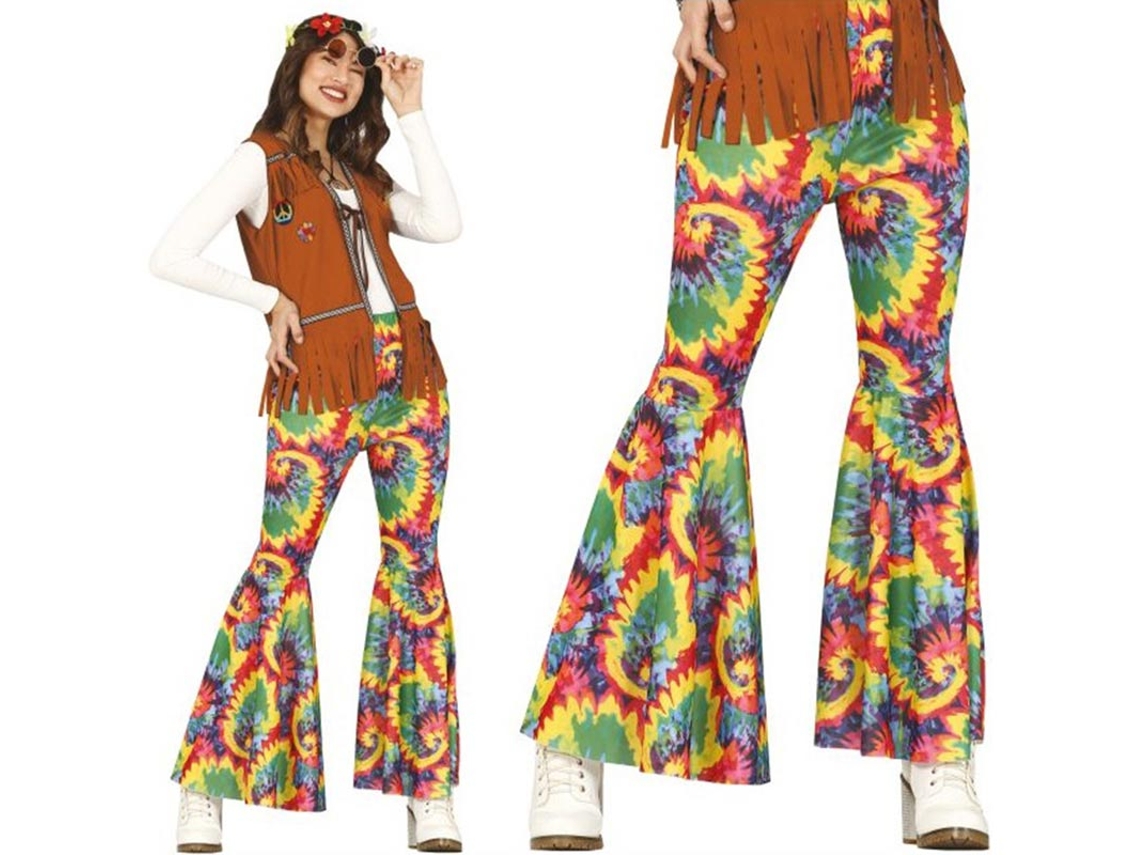 Pantalón Hippie Estampado multicolor para mujer