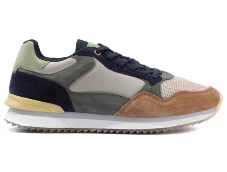 Zapatillas Toronto HOFF (Piel y textil-Verde-43)