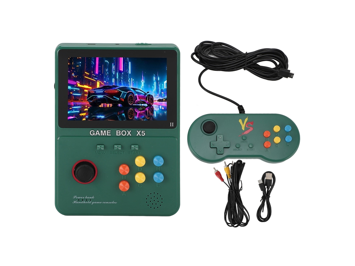 Consola De Juegos Portátil Retro Con Pantalla Ips De 4 Pulgadas, Joystick 3d Y Sistema De Código Abierto.
