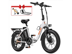 Bicicleta Eléctrica Vitilan U3 para Adultos, Ruedas de 20 pulgadas, 750 W, 48 V, 13 Ah, 7 Velocidades.