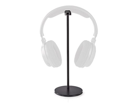 Auriculares NEDIS Aluminio Negro