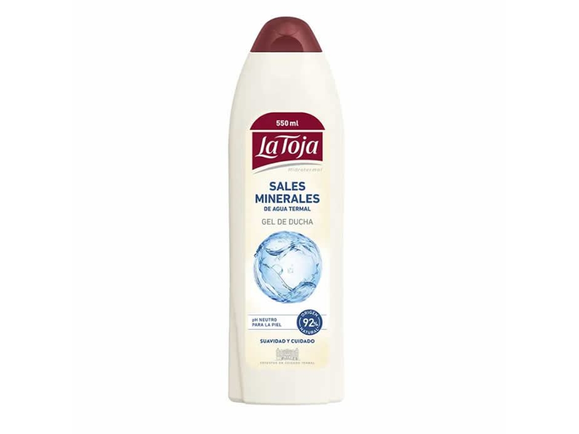 Gel de Baño LA TOJA Hidrotermal Sales Minerales (550ml)
