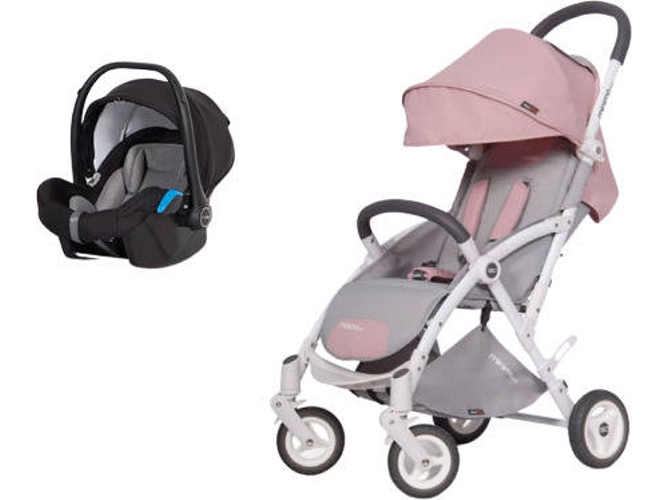 Carrito de Bebé Individual EASYGO Minima Plus + Starter 0+ Isofix Ready Powder Do