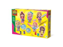 Juego Creativo SES CREATIVE Set de moldear (Edad Mínima Recomendada: 3 años)