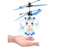 Helicóptero de juguete volador Bjww con luces LED controladas manualmente