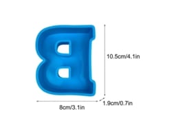 Molde Para Pasteles Con Forma De Letras Del Alfabeto 3d Para Pasteles Y Postres En Portugués