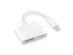 Adaptador De 8 Pines A Hdmi, Av Digital, Cable Usb 4k, Conector 1080p Hd, Adaptadores Para Xbox 8/7/6/air, Blanco*