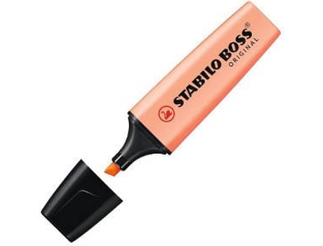 Marcador Fluorescente STABILO Boss Original Melocotón