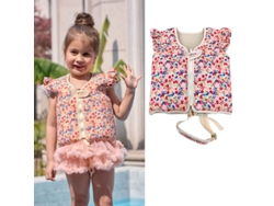 Chaleco Salvavidas Infantil Henten Home. No Requiere Inflado Para Prevenir Ahogamientos. Apto Para Niños De 10 A 30 Kg
