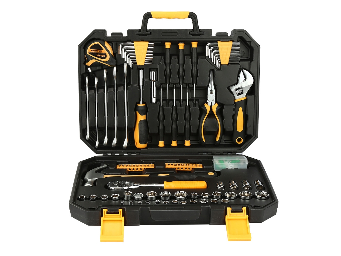 Kit de herramientas de reparación de automóviles para mantenimiento del hogar y bricolaje