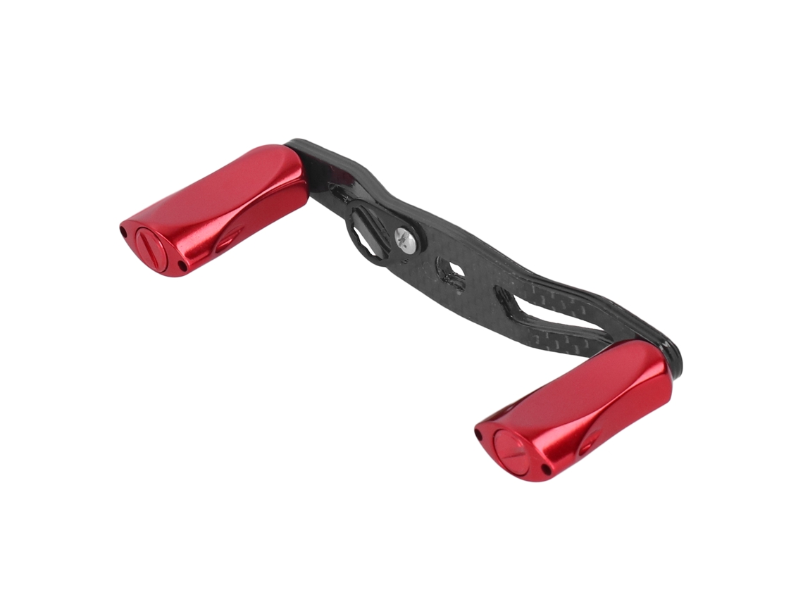 2026rebe-accesorio Para Molinete De Pesca: Mango Plano De Palanca Doble Para Molinete Low-profile (rojo)