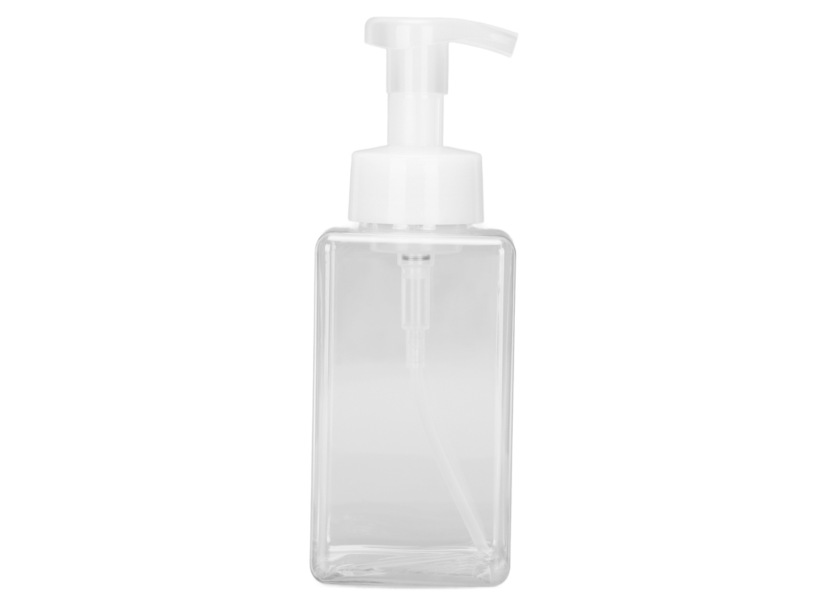 Botella vacía portátil de espuma para el hogar y el salón, dispensador de jabón líquido rellenable.