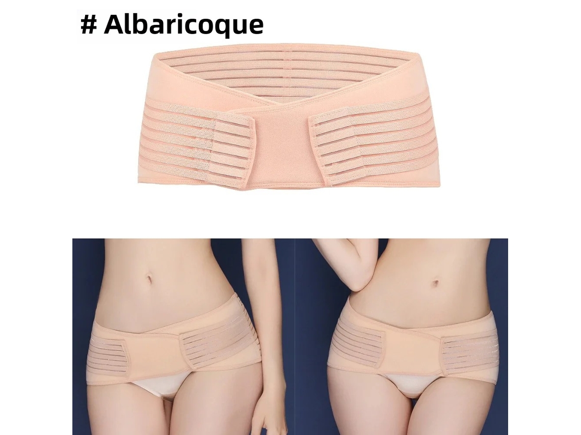 Cinturón atlético sacro ilíaco inferior para pelvis, ajustable en cintura y cadera, talla mediana (albaricoque XL, cintura 95-110 cm)