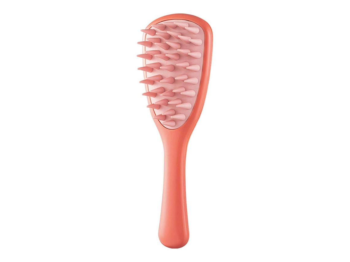 Peine de silicona con mango largo para lavar el cabello, reutilizable, para mujeres y niñas.